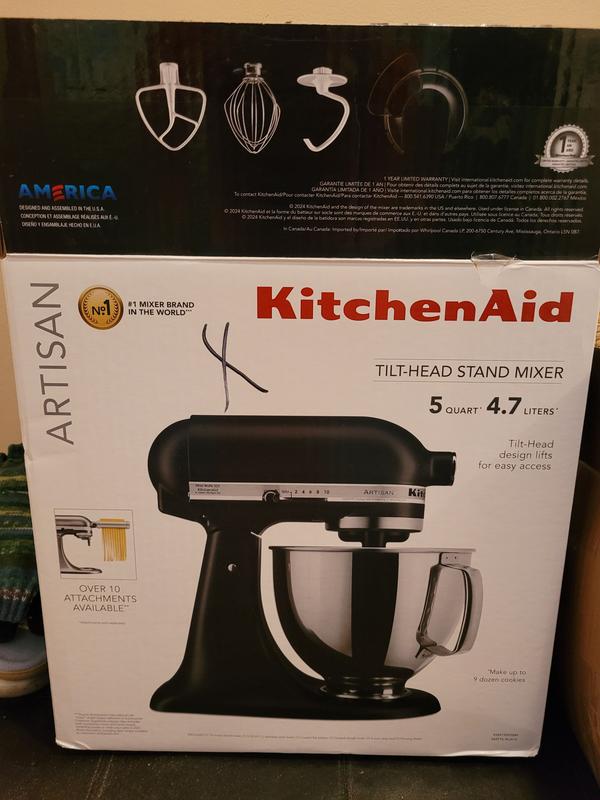 Cast Iron Black Artisan® Series 5 Quart Tilt-Head Stand