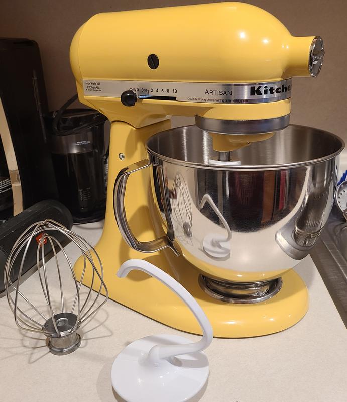 my beautiful buttercup yellow mixer :,) : r/Kitchenaid
