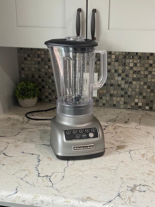 KitchenAid 56 oz. 5-Speed Silver Blender KSB1570SL Home Depot