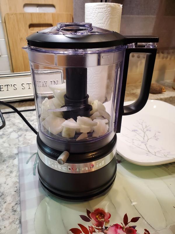 KitchenAid® 5Cup Food Chopper in Matte White Bed Bath & Beyond