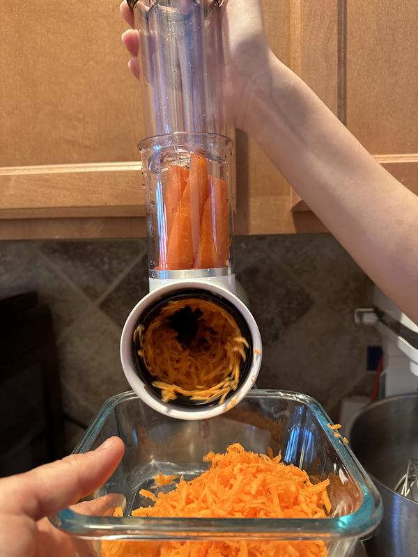 KitchenAid - Shredding carrots is a breeze with the KitchenAid