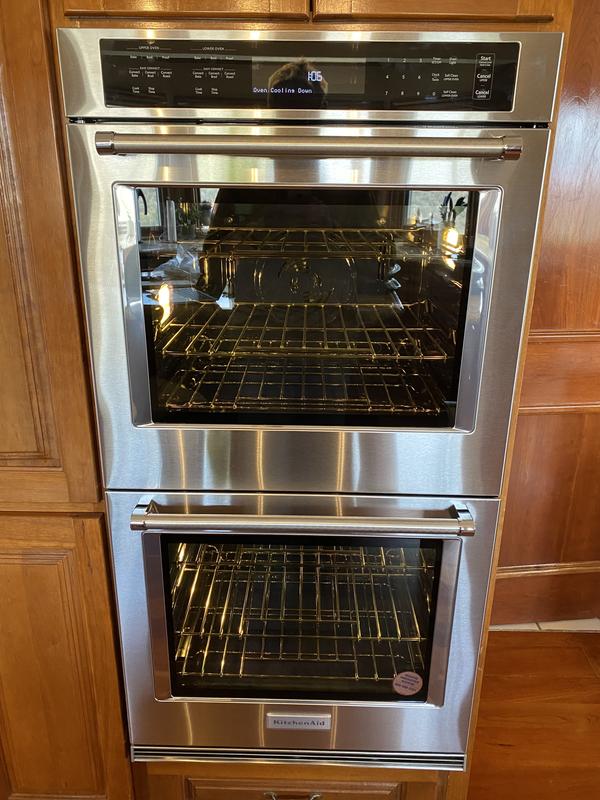 KitchenAid KODE507ESS 27 Inch Double Convection Electric Wall Oven