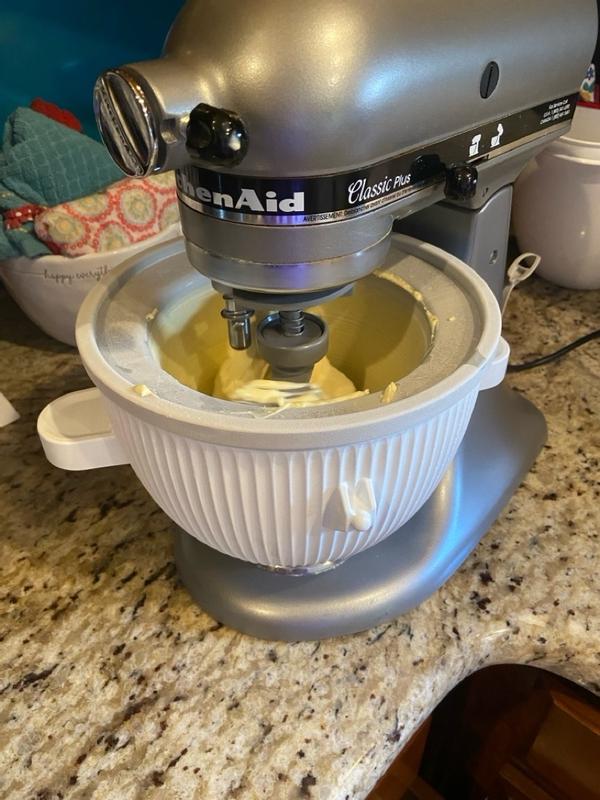 Williams Sonoma KitchenAid® Stand Mixer Ice Cream Maker Attachment