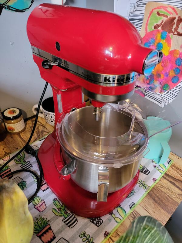 KitchenAid Pro 450 Series 4-1/2-Quart Stand Mixer, Empire Red (Renewed)