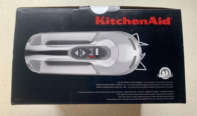 KitchenAid 7-Speed Hand Mixer - KHM7210 - Contour Silver