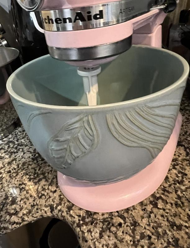 KitchenAid Spring Leaves Ceramic Stand Mixer Bowl 