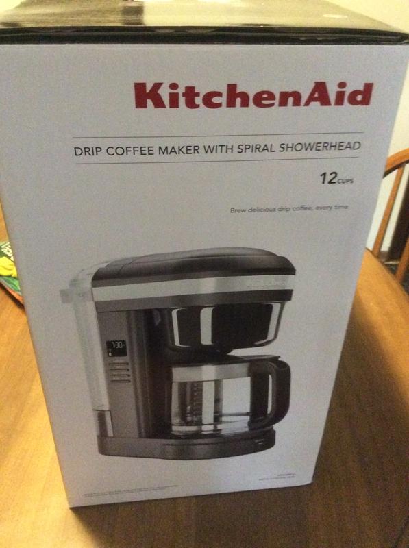 KitchenAid, 12-Cup Drip Coffee Maker With Spiral Showerhead - Zola