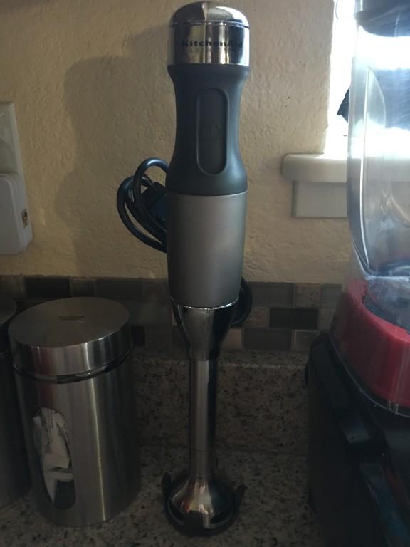 KitchenAid 5-Speed Black Immersion Blender with Whisk and Chopper  Attachments KHB2561OB - The Home Depot