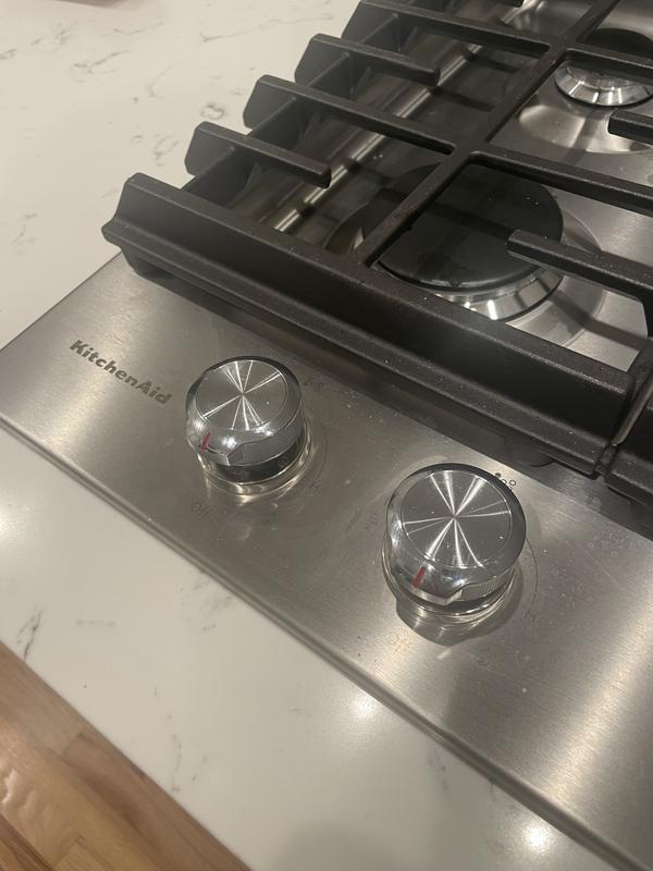 KitchenAid 30 Inch. GAS Cooktop with Dual Ring Burner