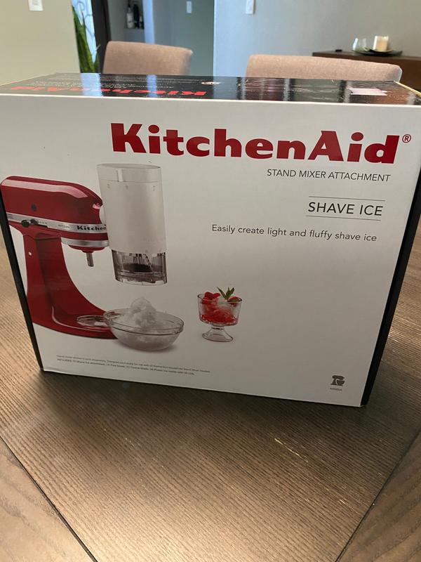 KitchenAid Residential Plastic Ice Shaving Attachment in the Stand