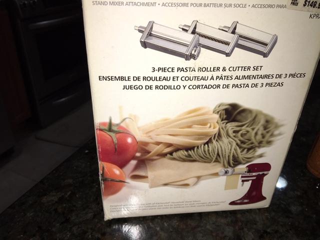 KitchenAid Pasta Roller at