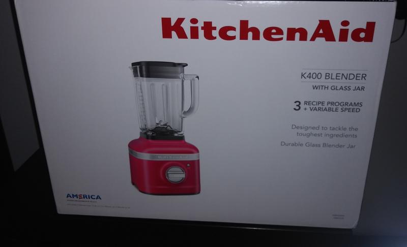 KitchenAid K400 Hibiscus Blender with Glass Jar + Reviews