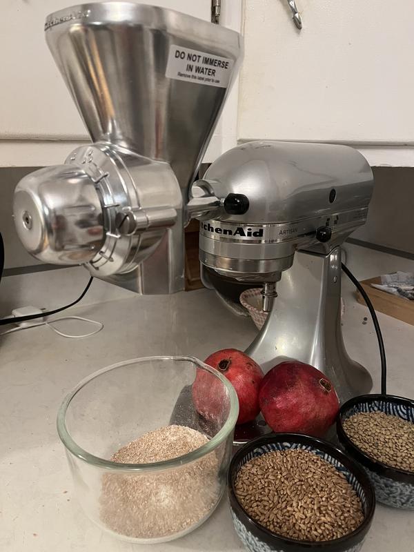 Kitchenaid grain mill outlet review