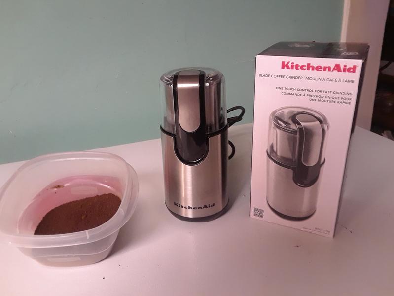 KitchenAid Blade Coffee Grinder - Red - BCG111ER for sale online