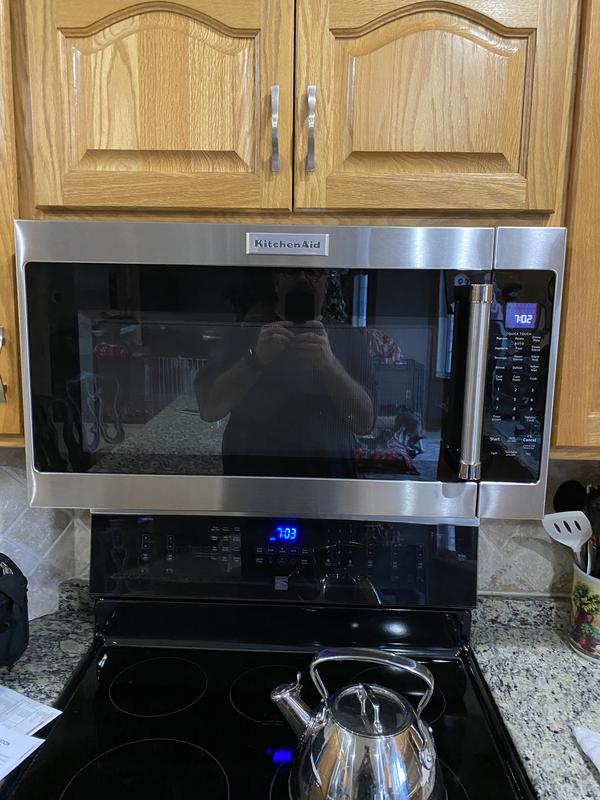 Stainless Steel 30 1000 Watt Microwave Hood Bination Kmhs120ess Kitchenaid
