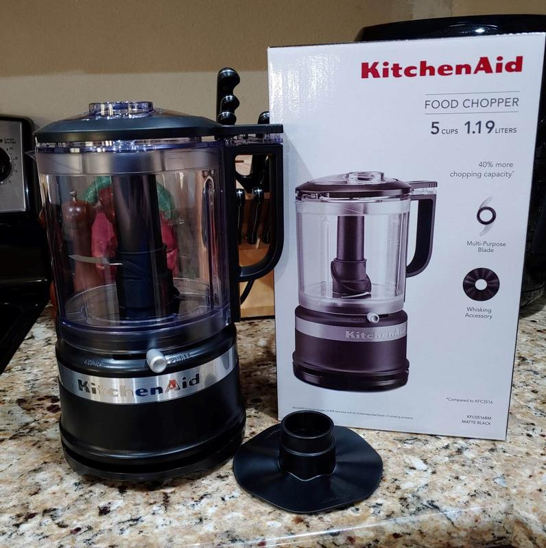 KitchenAid® 5Cup Food Chopper in Matte White Bed Bath & Beyond