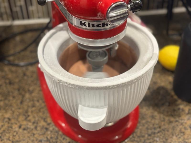 Williams Sonoma KitchenAid® Stand Mixer Ice Cream Maker Attachment