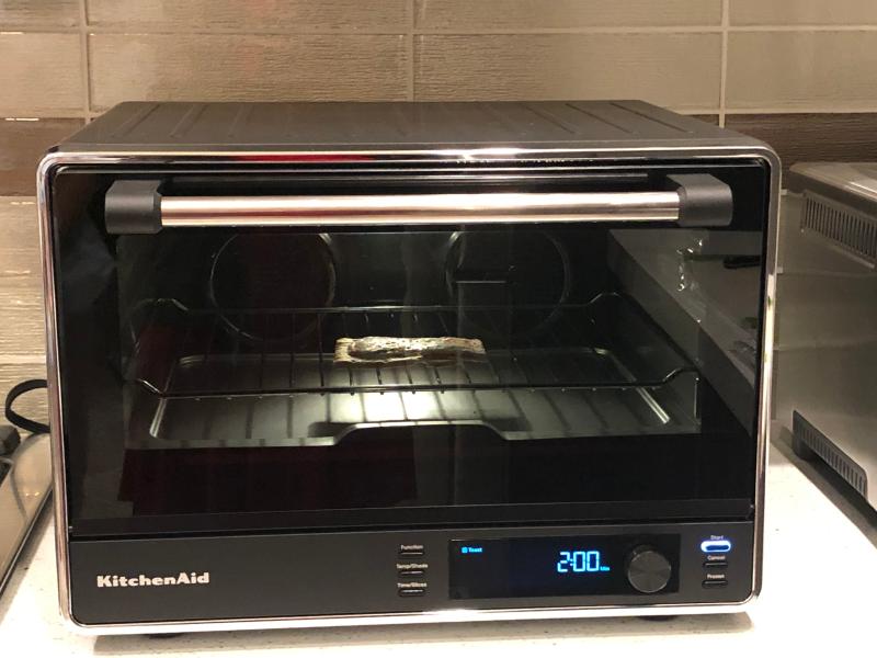 Black Matte Dual Convection Countertop Oven Kco255bm Kitchenaid