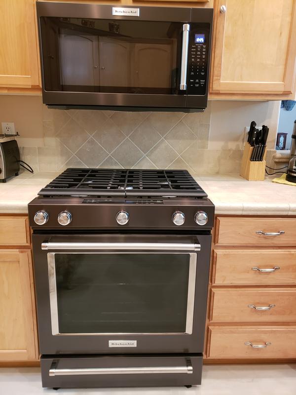 KitchenAid 2.0 cu. ft. Over the Range Microwave in Stainless Steel with