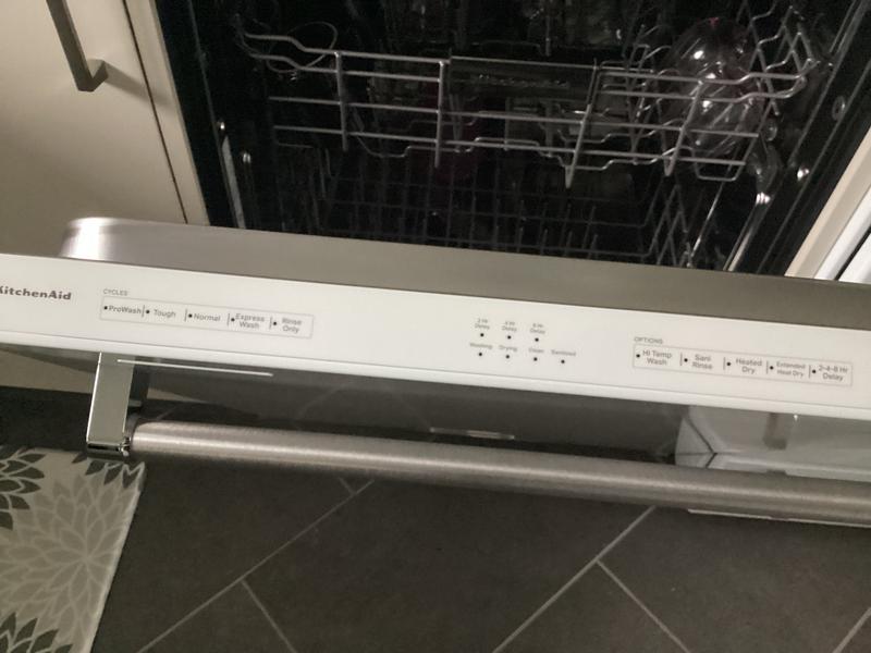 KDTE204KBS by KitchenAid - 39 dBA Dishwasher in PrintShield™ Finish with  Third Level Utensil Rack