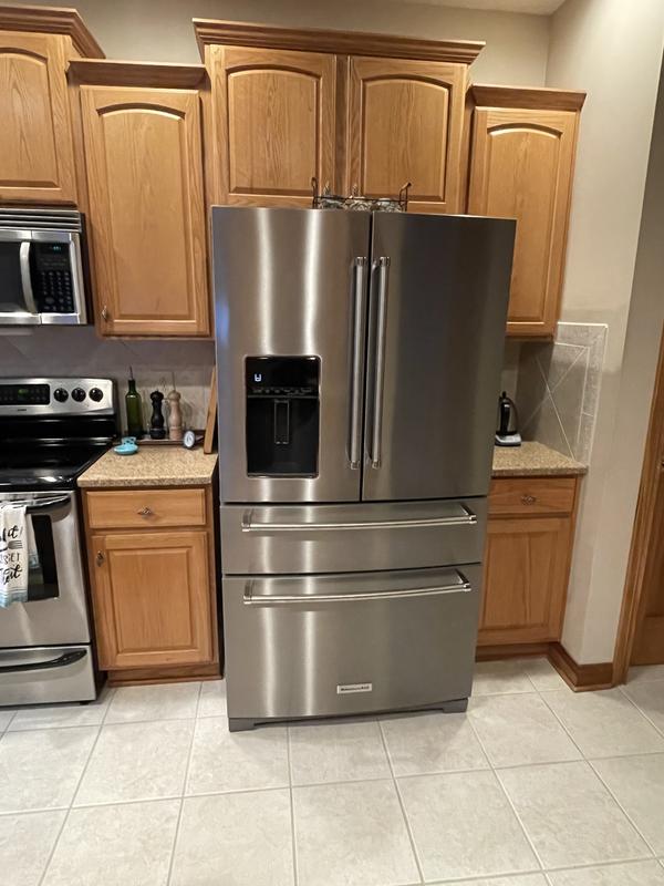 ブランデー 1.2.3.33 Reviews for KitchenAid 26.2 cu. ft. Standard Depth French