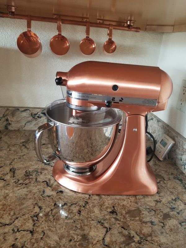 Reviews for KitchenAid Custom Metallic 5 Qt. 10-Speed Satin Copper