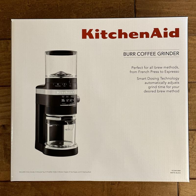 So you like your coffee? A Kitchenaid Burr Coffee Grinder review