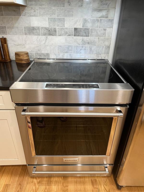 30-Inch 4-Element Induction Slide-In Convection Range with Air Fry