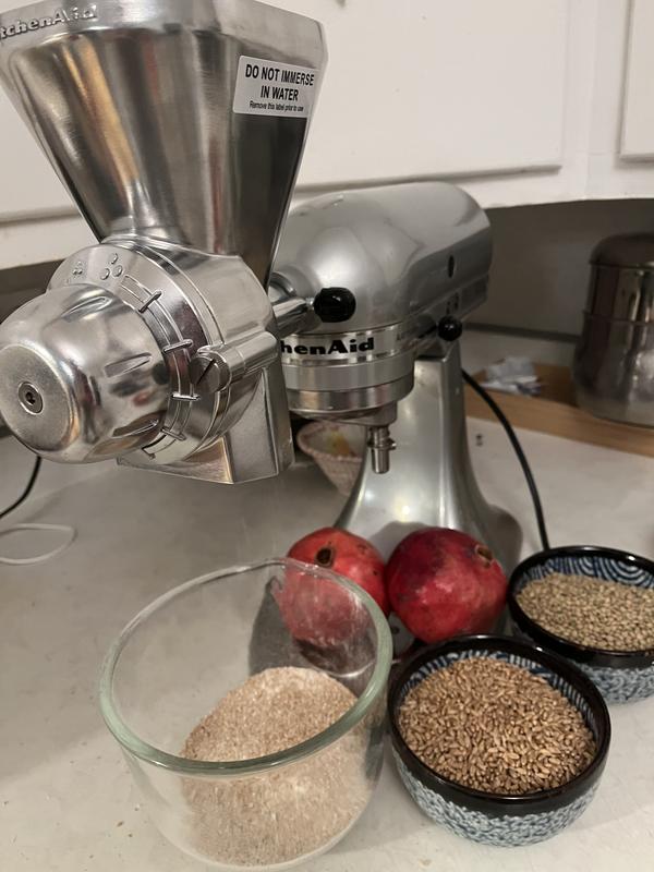 Grain on sale mill kitchenaid