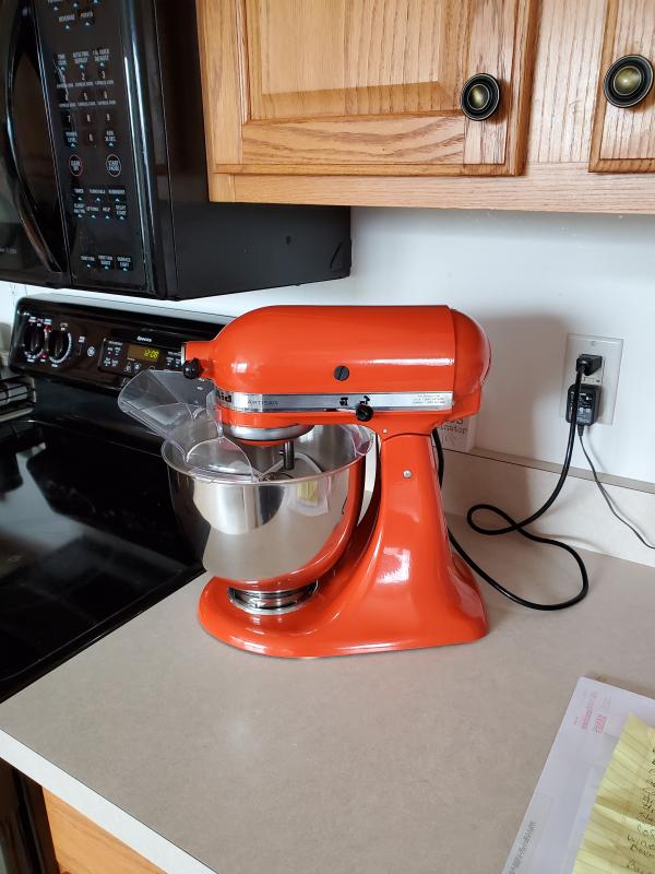 I refurbished my KitchenAid from silver to pink! It definitely isn't  perfect but I'm happy with the results. : r/Kitchenaid