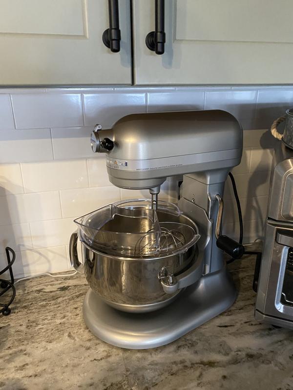Reviews for KitchenAid Professional 600 Series 6 Qt. 10-Speed Nickel Pearl Stand  Mixer