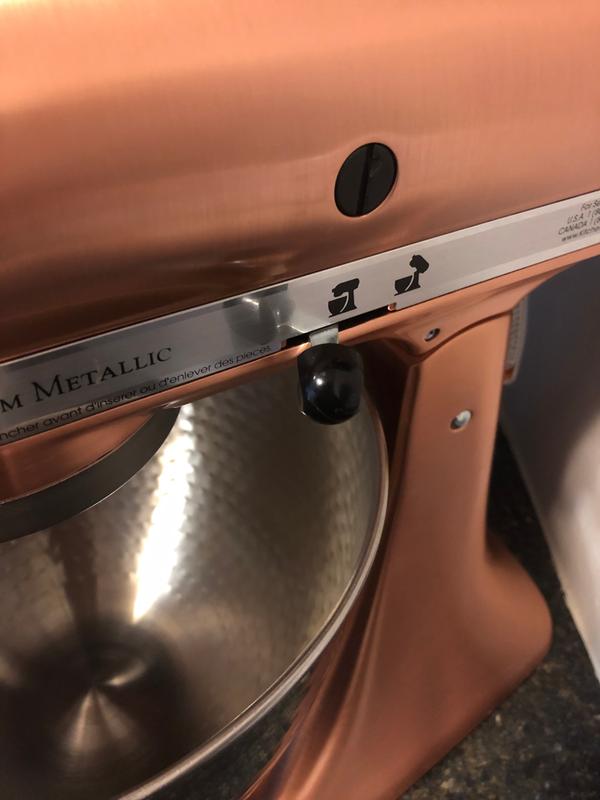 Reviews for KitchenAid Custom Metallic 5 Qt. 10-Speed Satin Copper