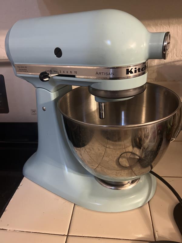 KitchenAid KSM150PSPT Artisan Series Pistachio 5 Qt. Tilt Head Countertop  Mixer - 120V