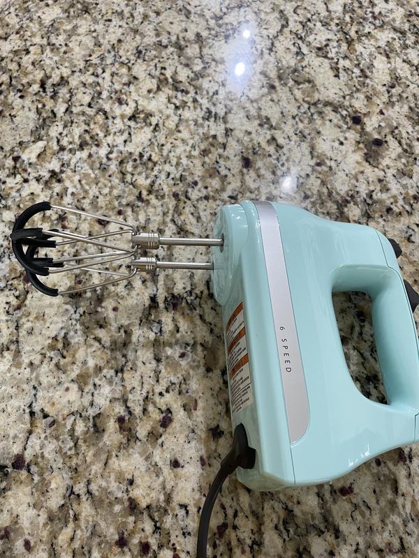 KitchenAid 5 Speed Ultra Power Hand Mixer Ice Blue Tested Works