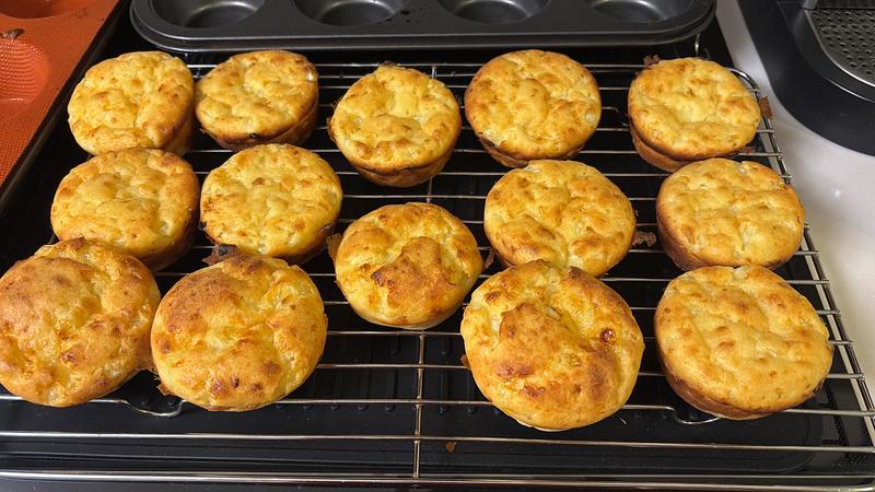 Cottage cheese muffins