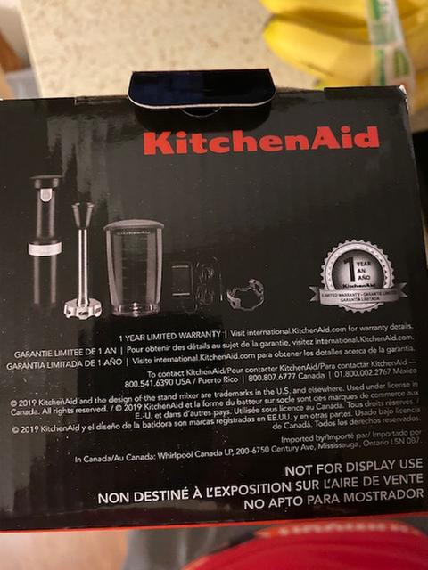  KitchenAid KHB2351CU 3-Speed Hand Blender - Contour