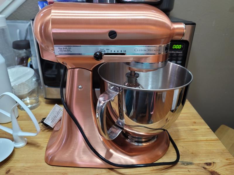 Reviews for KitchenAid Custom Metallic 5 Qt. 10-Speed Satin Copper