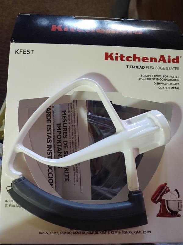 Other 4 8 L Tilt Head Flex Edge Beater Kfe5t Kitchenaid