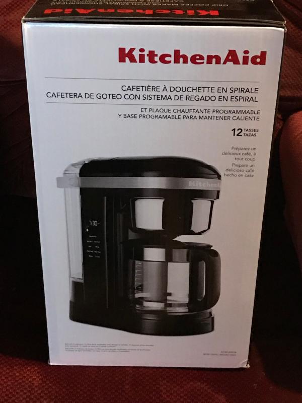 Best Buy: KitchenAid 12-Cup Thermal Carafe Coffeemaker Contour Silver  KCM223CU