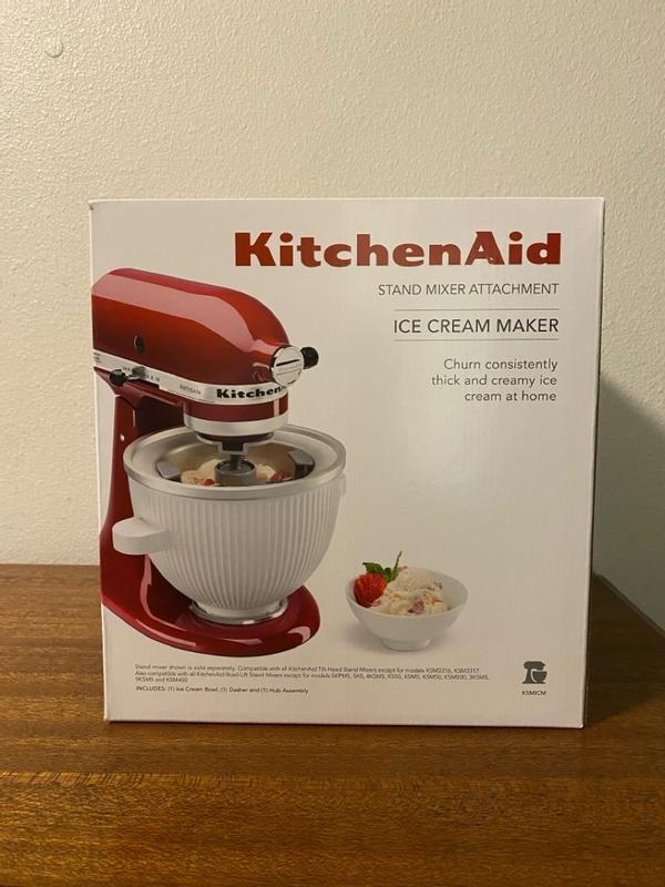 William sonoma kitchenaid ice cream maker hot sale