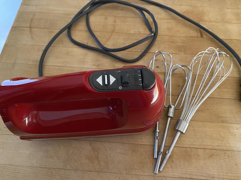 KitchenAid® Queen of Hearts 7Speed Hand Mixer in Red Bed Bath & Beyond