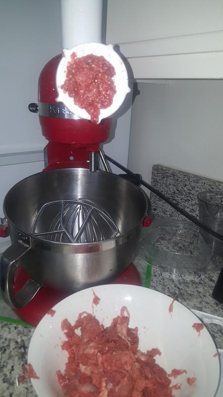 Trying to find this grinder attachment to make kugelis : r/Kitchenaid