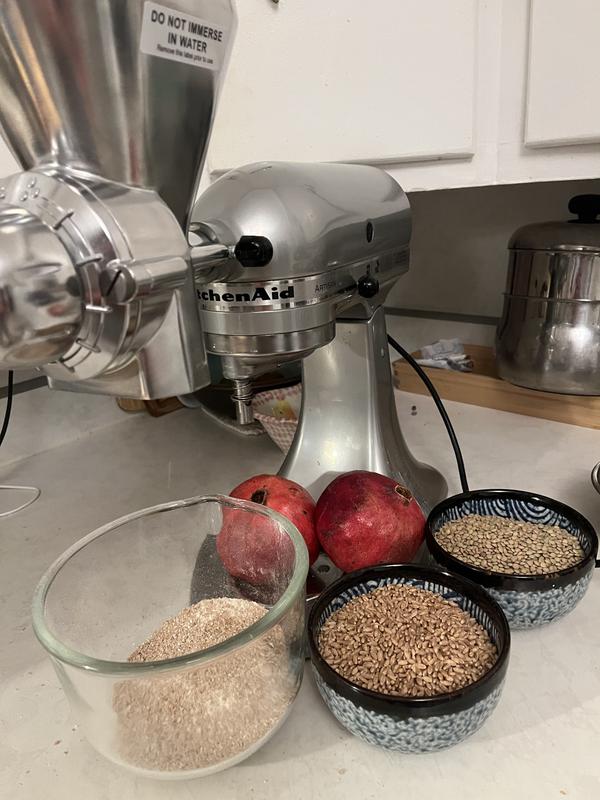 Kitchenaid flour clearance grinder