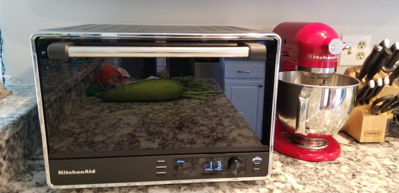 Black Matte Dual Convection Countertop Oven Kco255bm Kitchenaid