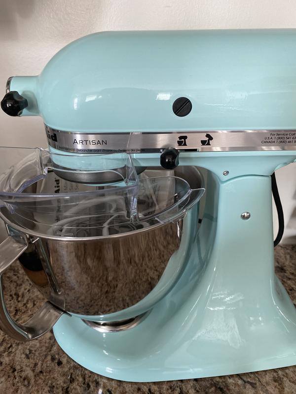 KitchenAid Bamboo Handle Mixer Spatula Aqua Sky 1 ct