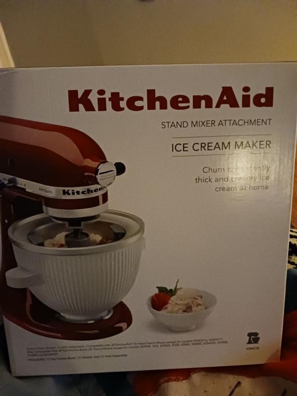 KSMICM in by KitchenAid in Slinger, WI - Ice Cream Maker Attachment