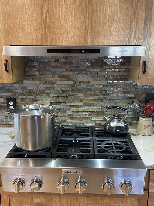 Kitchenaid 36 inch under store cabinet range hood