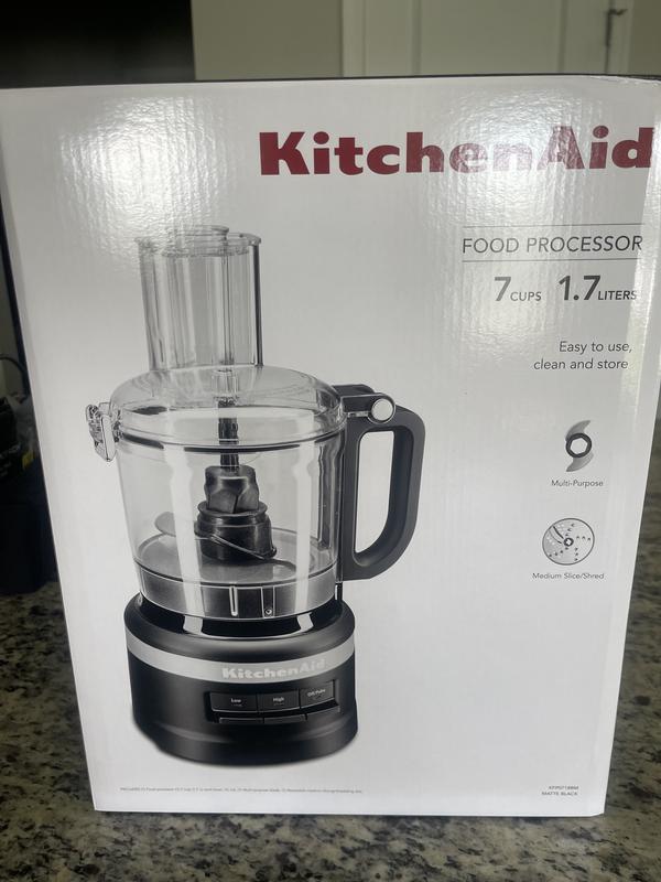 KitchenAid Food Processor Blue 2XW7-E233173 7 Cup NO Blades!!!!