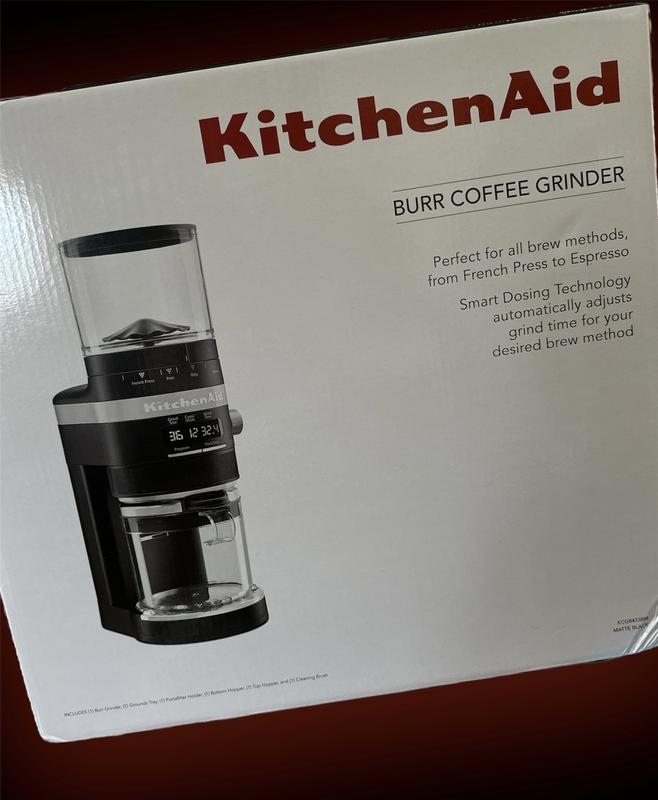 KitchenAid - Burr Coffee Grinder - Matte Black