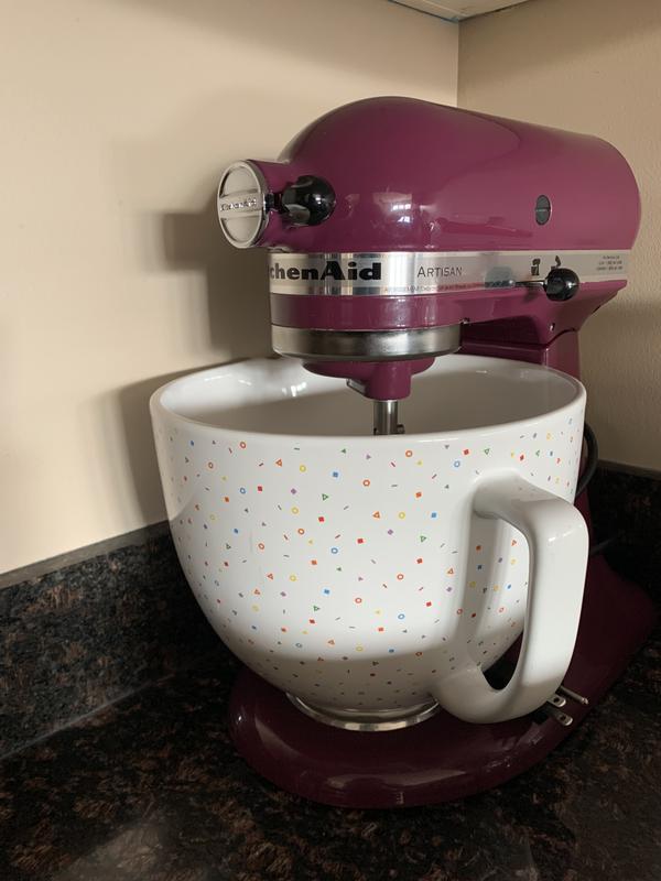 kitchenaid confetti sprinkle bowl